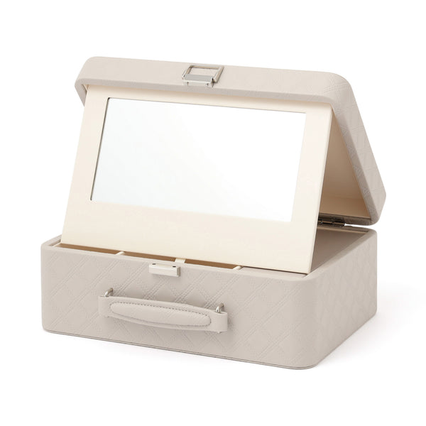 キルト コスメボックス グレー | Francfranc（フランフラン）公式通販