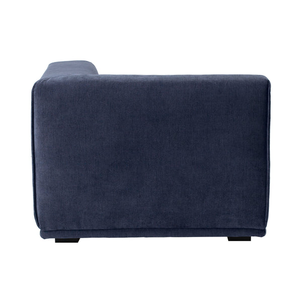 メーネ ソファ アーム L ネイビー（W810）【～2024年9月生産モデル