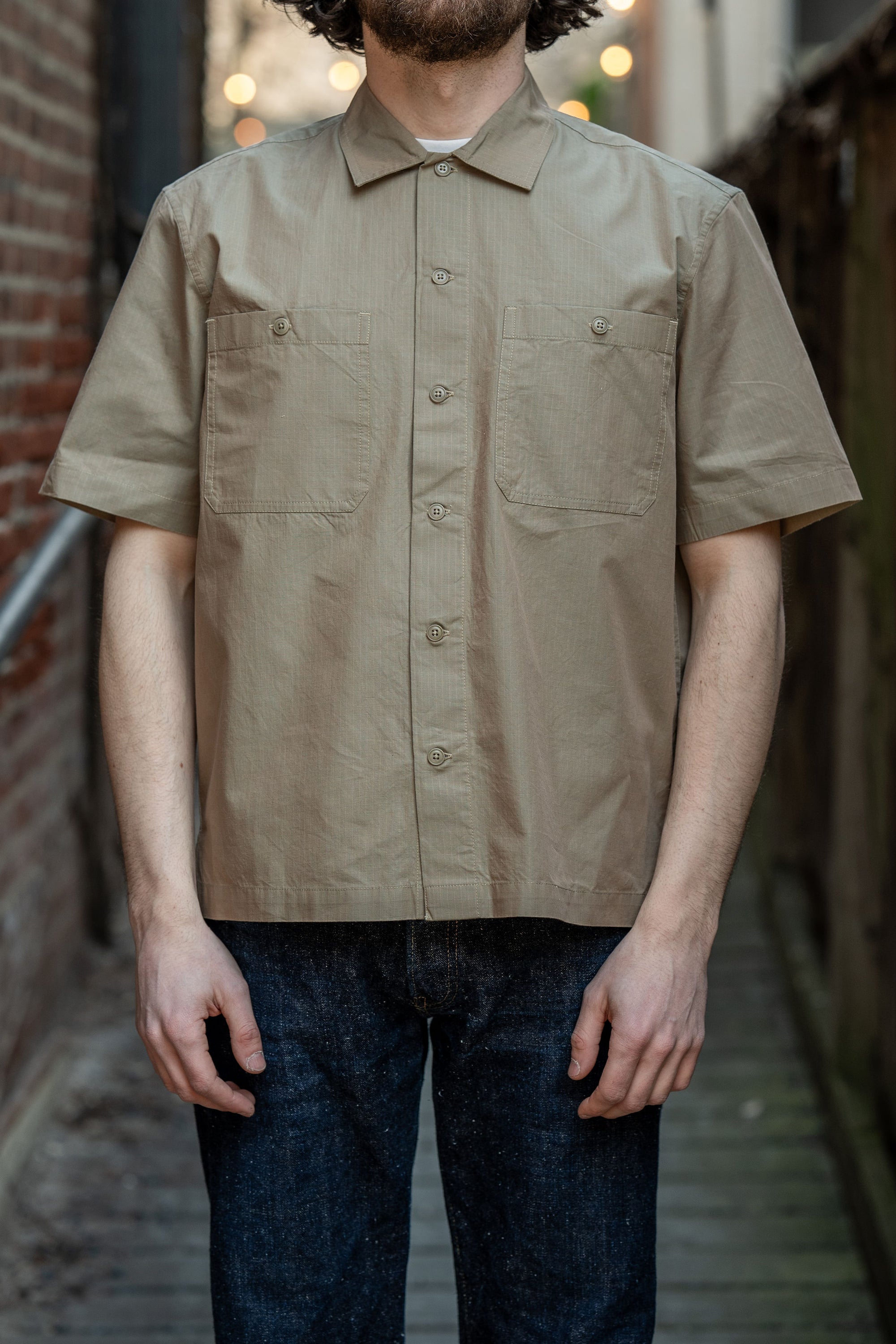 3sixteen Short Sleeve Shirt - Iridescent Ripstop - Franklin & Poe