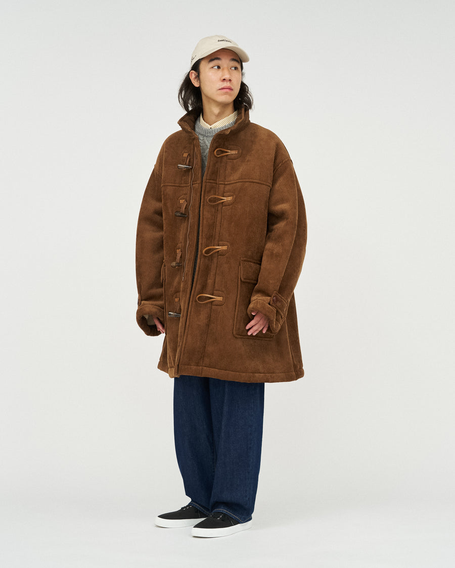 SHERPA CORDUROY DUFFLE COAT – FreshService® official site