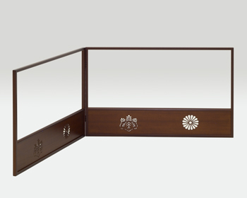 風炉先屏風（ふろさきびょうぶ）京間 ふすま取り外し可能 | 茶道具通販