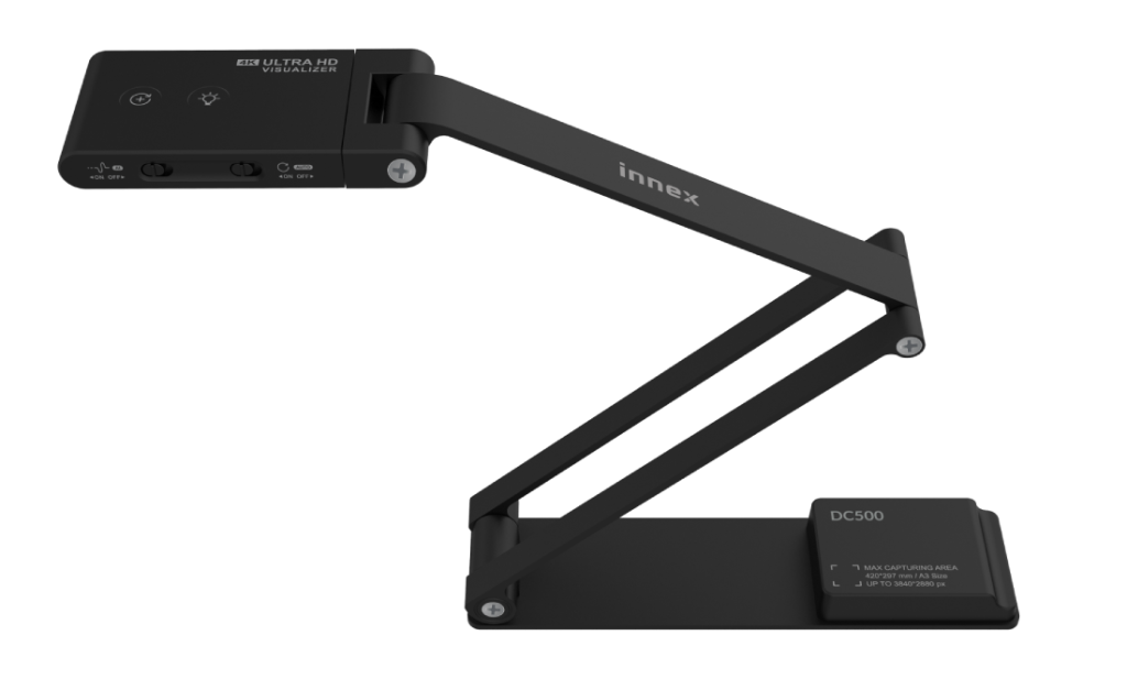 Innex DC500 4K Foldable Document Camera- FunTech Innovation