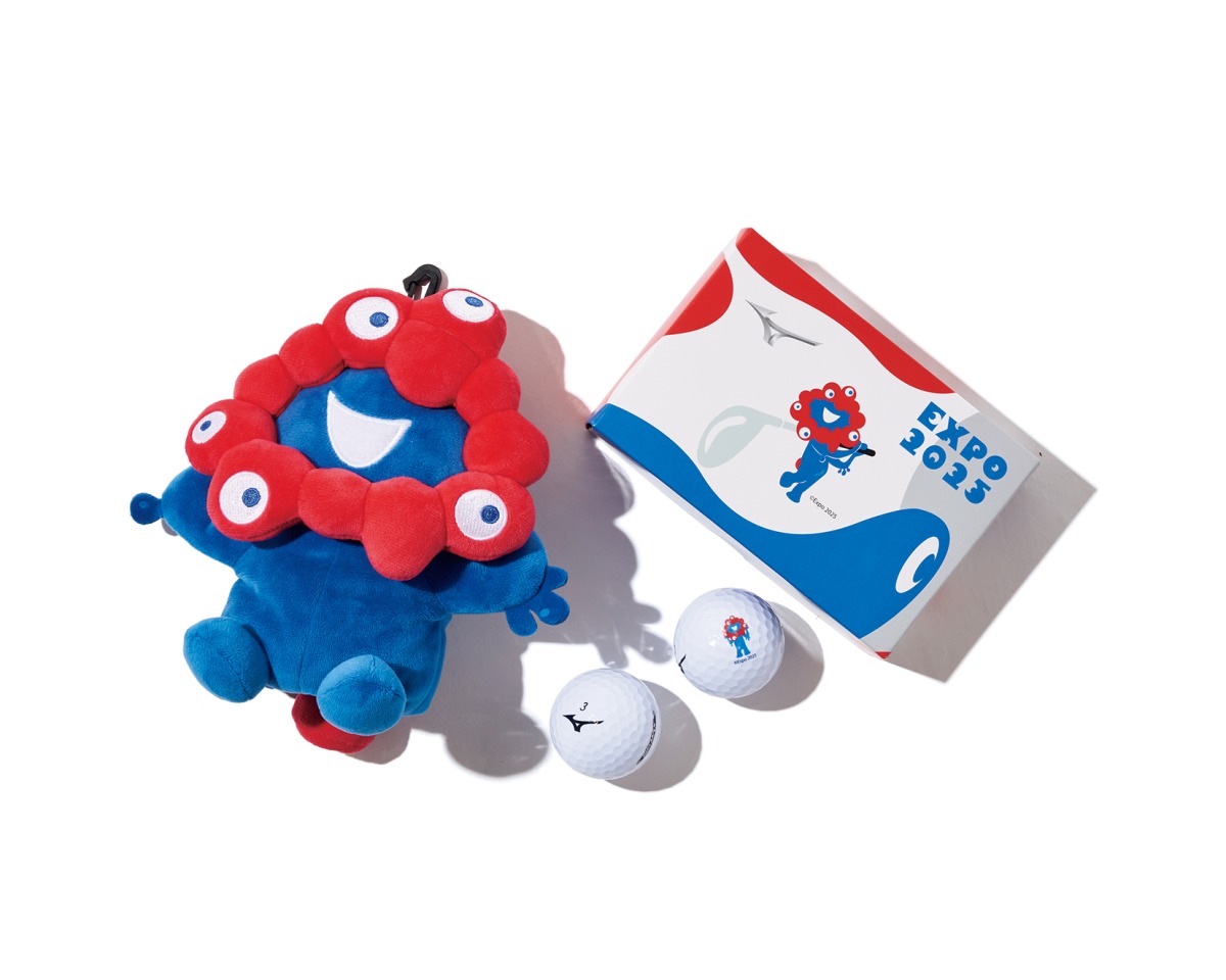 ミャクミャク」がゴルフ場に降臨。「MIZUNO GOLF」が仕掛ける万博