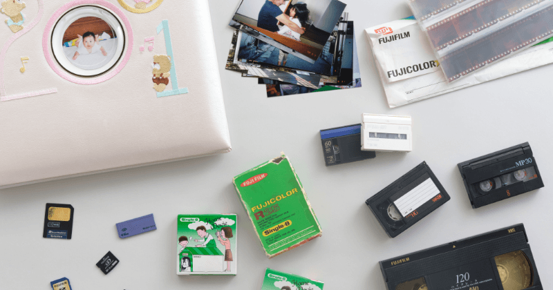 富士フイルムのダビング・スキャンサービス | 富士フイルム