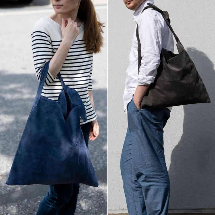 TOKYO LEATHER FACTORY】Washable Big Tie Shoulder Bag | 藤巻百貨店