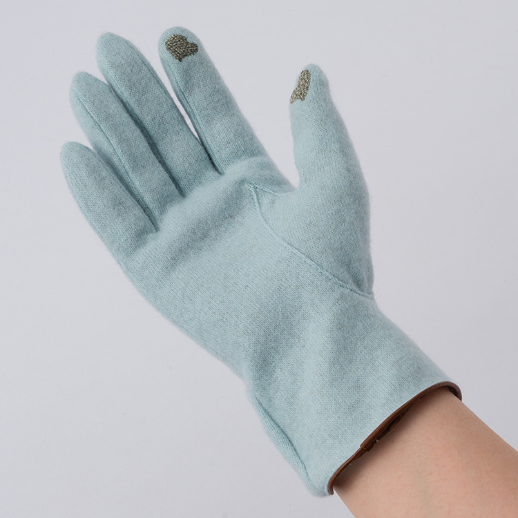 福田手袋】L'apero（ラペロ）くみひもカシミヤグローブ Parc | 藤巻百貨店