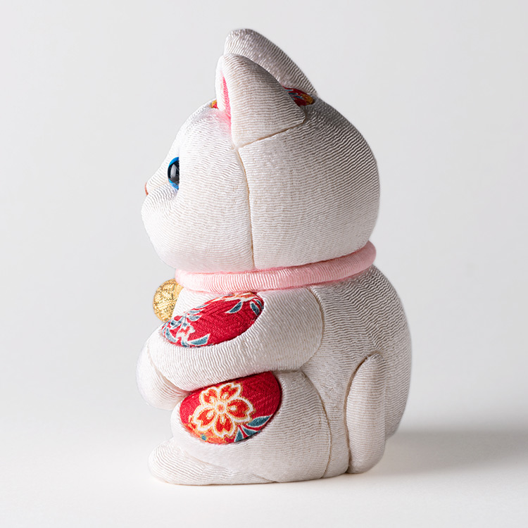 柿沼人形】江戸木目込み 招き猫 風水 大 | 藤巻百貨店