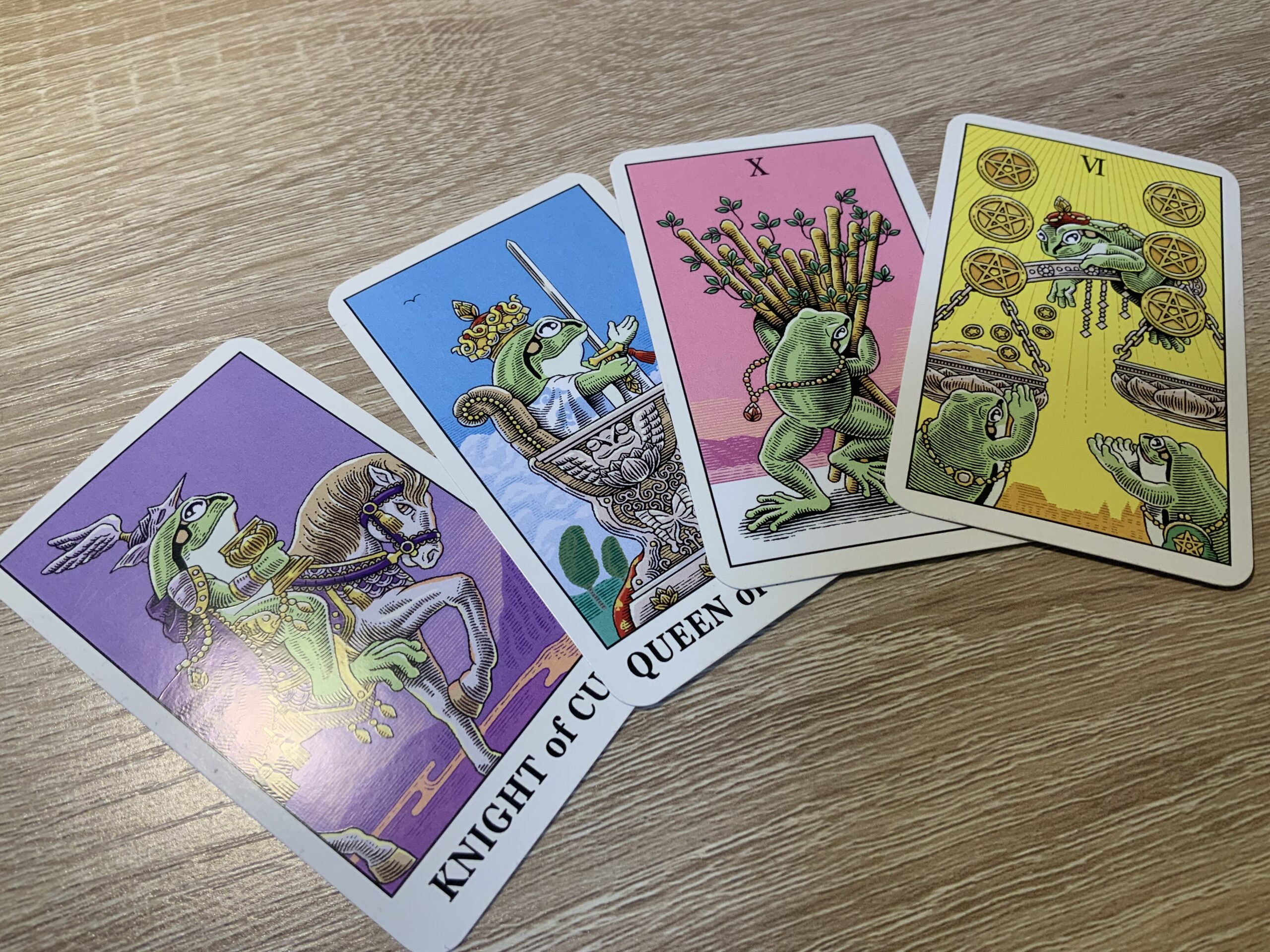 カエルのタロットカード｜ケロットカード小アルカナ編 - 福井かえる道。