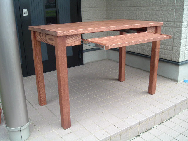 無垢手作り学習机：家具職人が一人で全てを作る本物の福庭家具工房-岐阜県