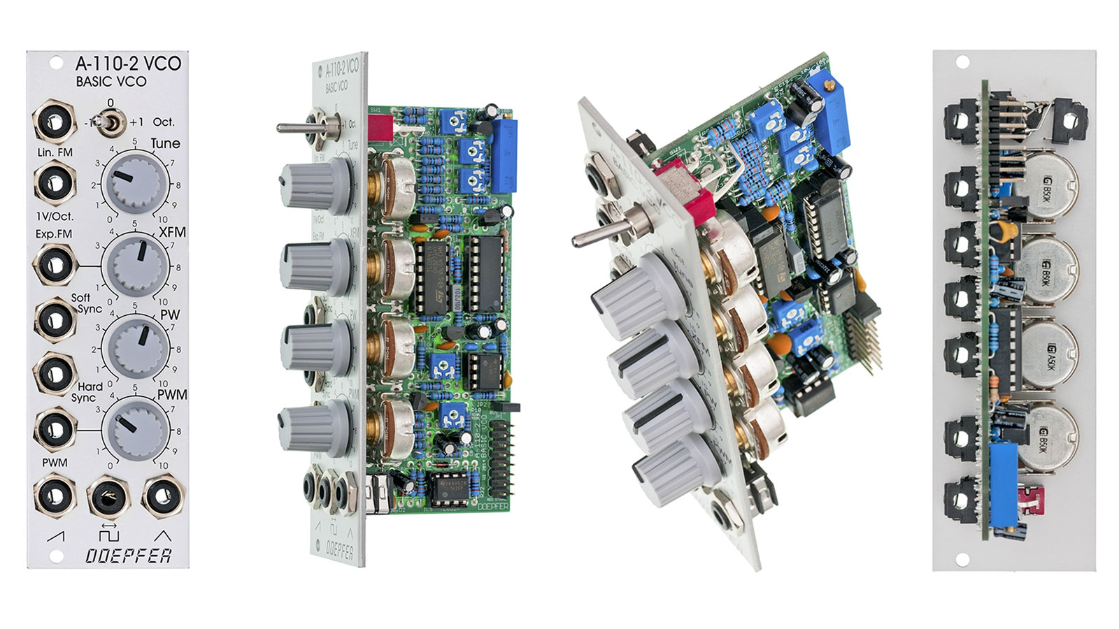 A-110-2 Basic VCO - A-100 Eurorack Modular Synthesizer - 有限会社