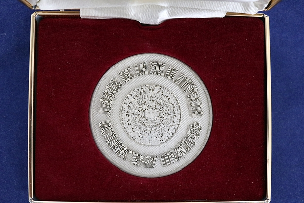 第19回/1968年・メキシコオリンピック 記念メダル 銀/シルバー925