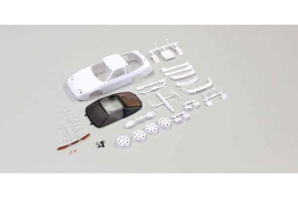 京商 ポルシェ 934 RSR ホワイトボディセット 未塗装/ホイール付