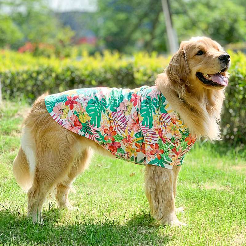 犬服 大型犬用トロピカル柄アロハシャツ 大型犬|犬服専門通販 Perry-dog