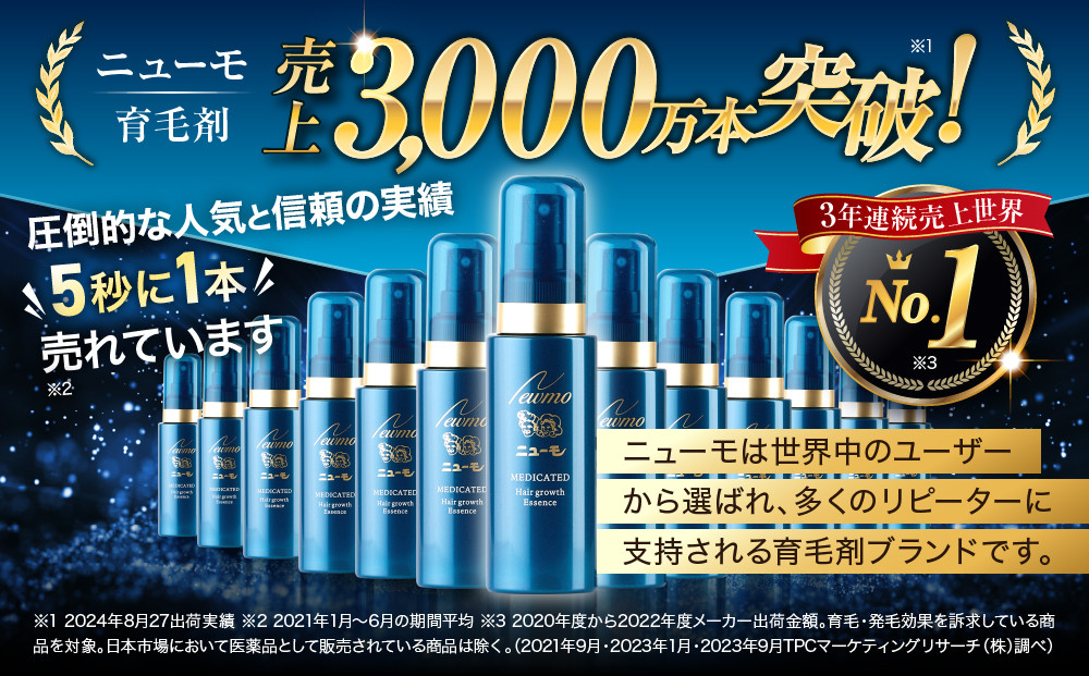 ファーマフーズ】薬用育毛剤 ニューモ（医薬部外品）5本セット［ 京都