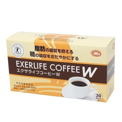 ミル総本社】【特定保健用食品】エクサライフコーヒーW（30包入