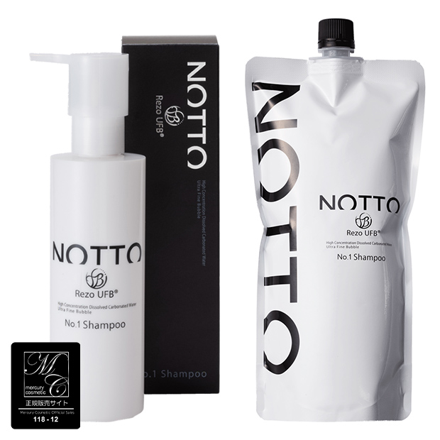 NOTTO ノット No.1 シャンプー250ml+650ml 詰め替え用の通販情報