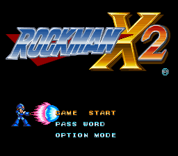 取扱説明書（システム・操作方法） | ロックマンX2 攻略・解析