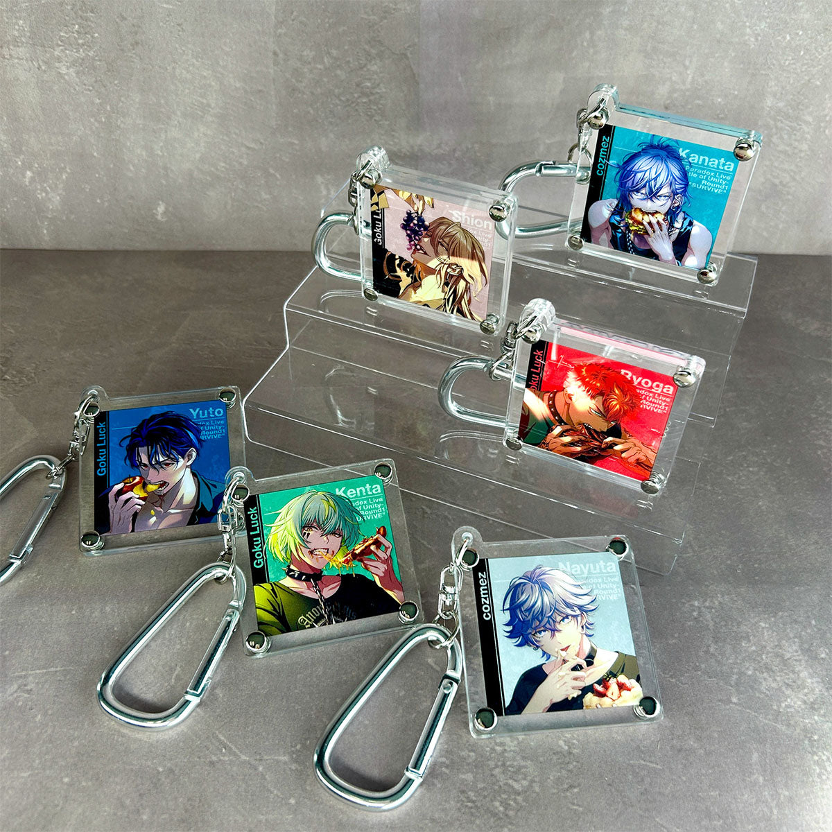 Paradox Live SURVIVE カラビナ付きキーホルダー – GCRESTORE ジーク