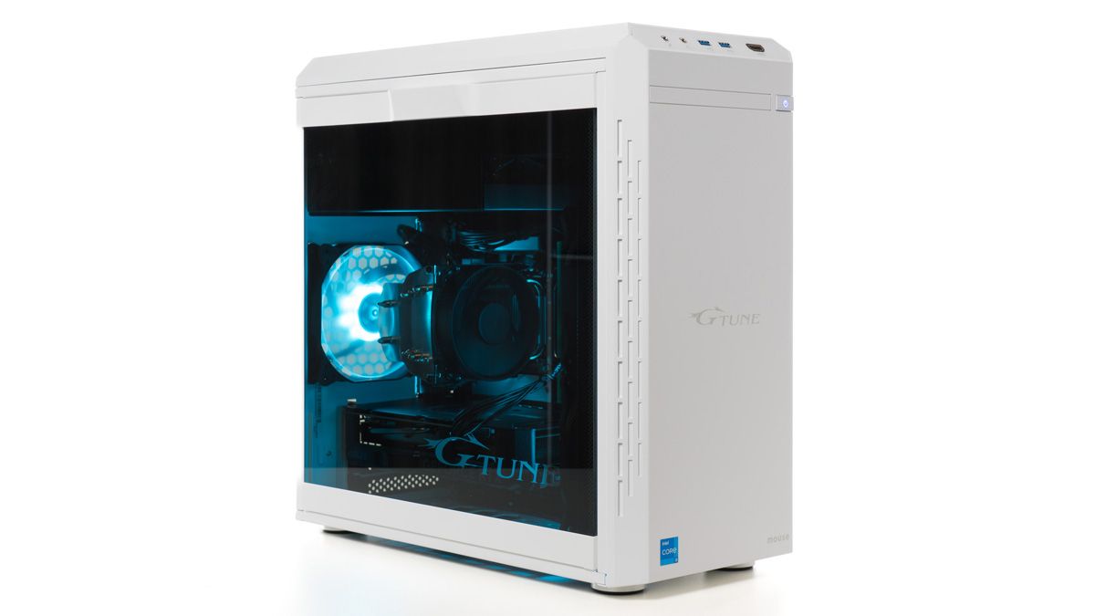 白いケースのG-Tuneをレビュー｜13世代Core i5とRTX 4060搭載モデル
