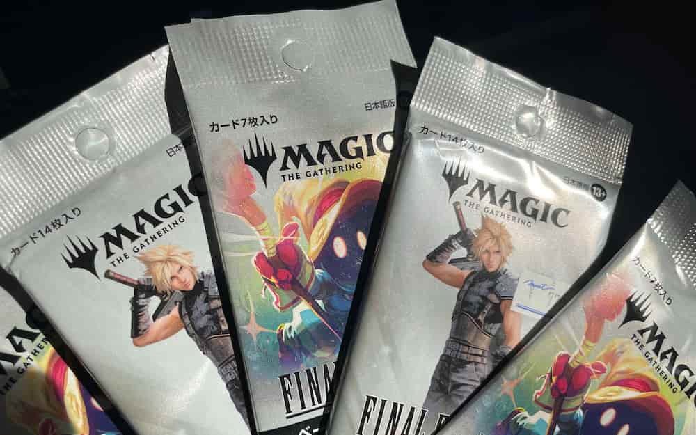MTG×FFブースターが手に入りやすくなってます!!!お試し開封記事