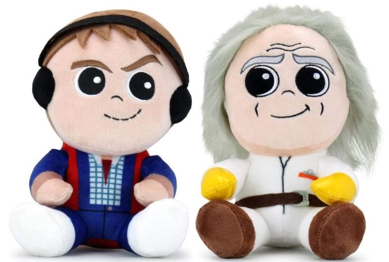 Back To The Future ぬいぐるみセット（Marty McFly＋Doc Brown