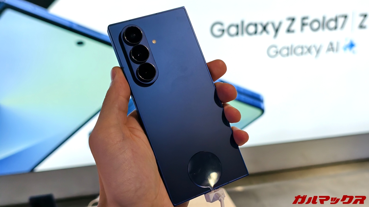 Galaxy Harajukuで「Galaxy Z Fold7」を触ってきたので実機レポ！超薄