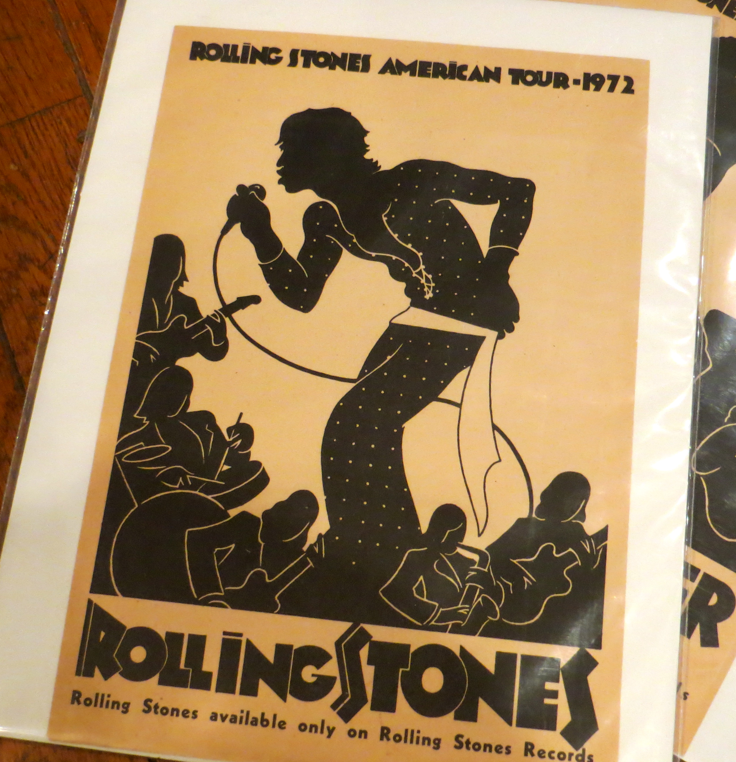 The Rolling Stones 1972 American Tour. (STP) Stones Touring Party
