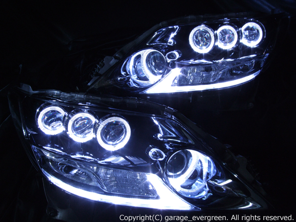 レクサス LS600h 中期 ドレスアップヘッドライト 純正加工品 純正LED色