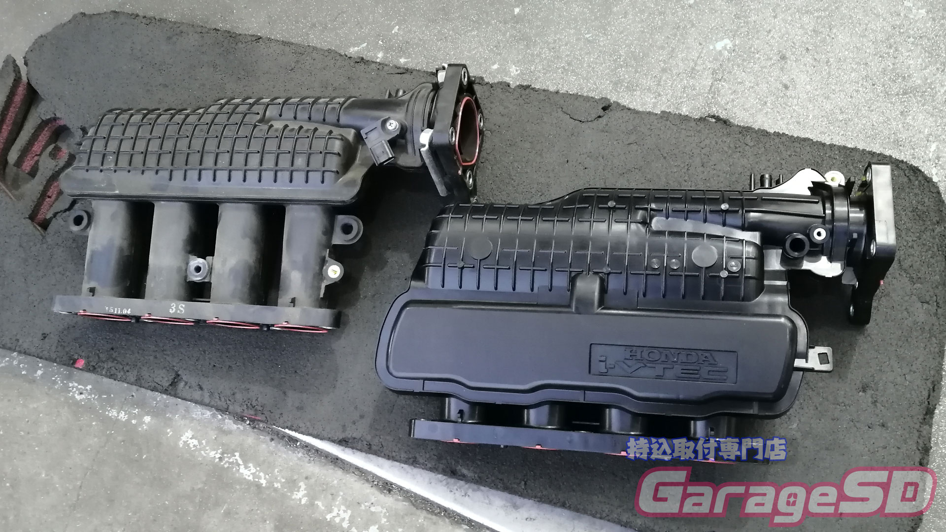 CRZ 定番？のインテークチャンバー流用 | 株式会社 ガレージSD