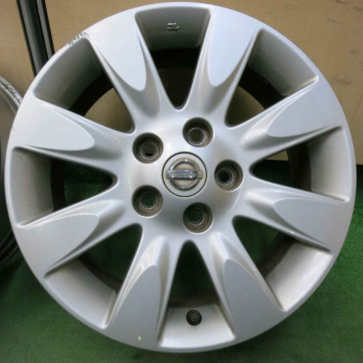 送料無料] 4本価格☆日産 E51 エルグランド 純正 ホイール 16インチ 16