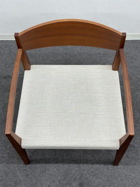 美品□arflex/アルフレックス□SHIN/シン アームチェア ダイニング 2脚