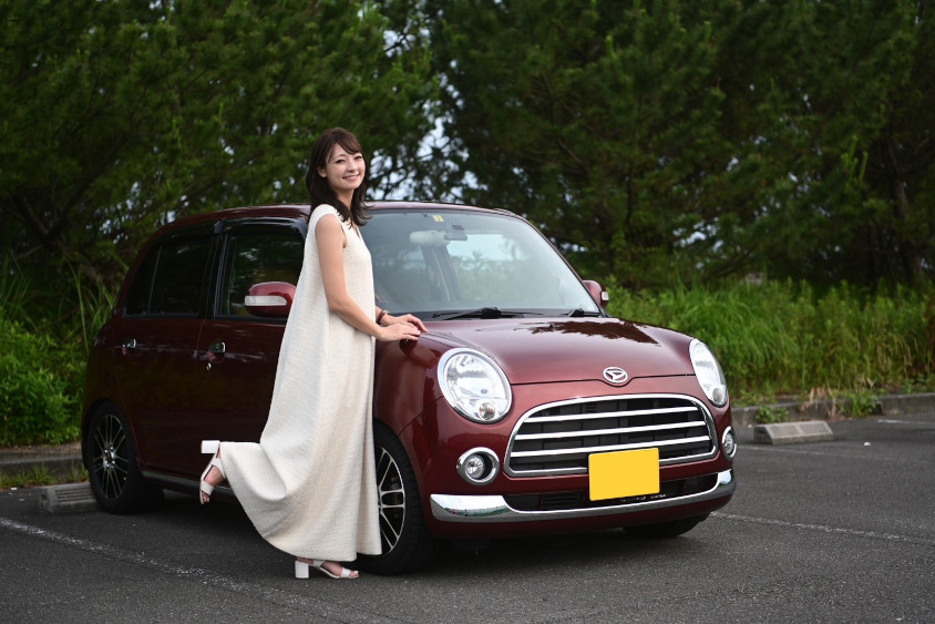 色々な場所に連れて行ってあげたい、私のダイハツ・ミラジーノちゃん