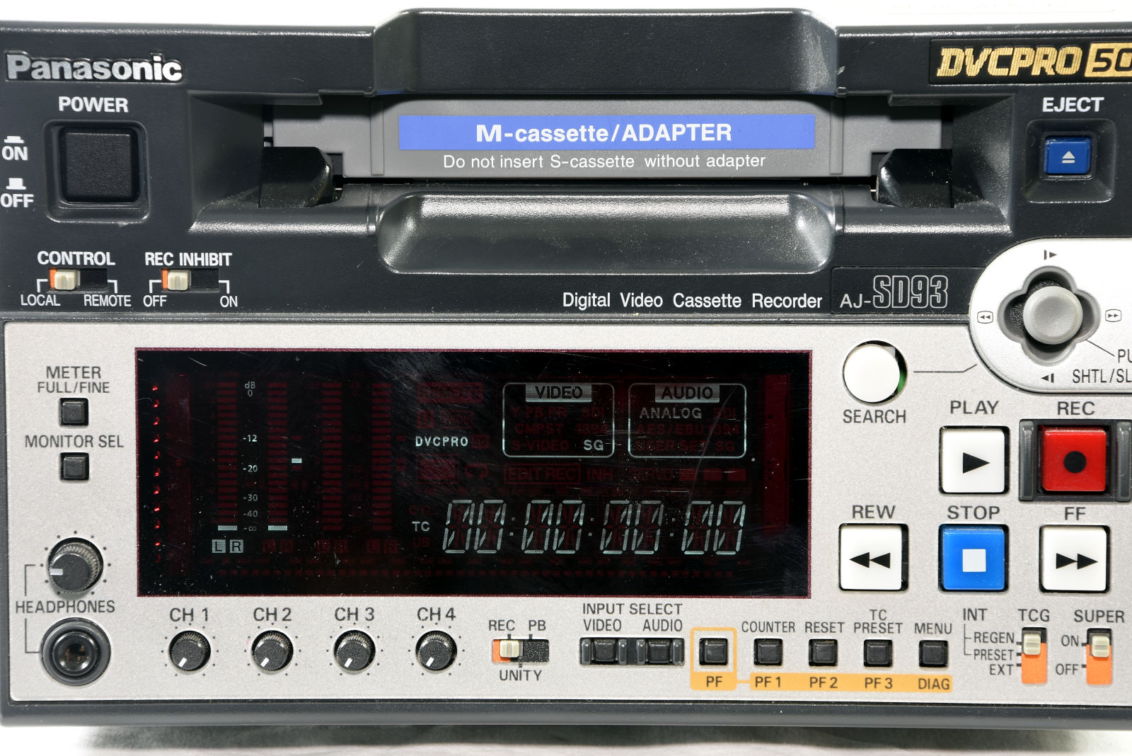 Panasonic AJ-SD93 DVCPRO50 Recorder – Gearwise – AV & Stage Equipment