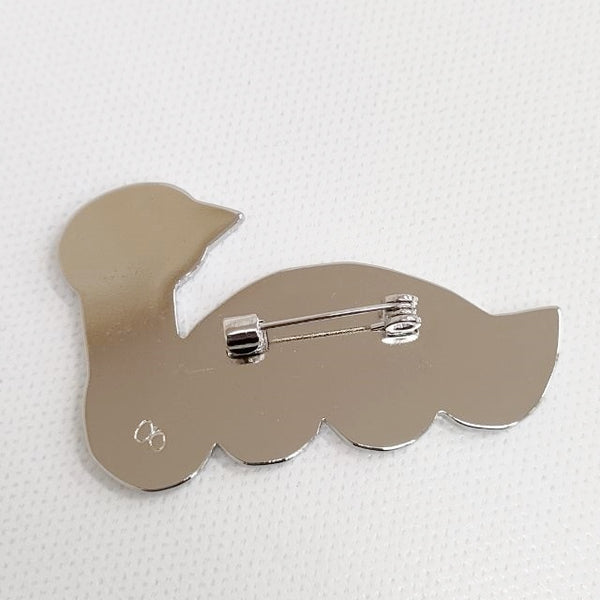 mina perhonen 新品 24SS acs7375 sea birds 定価3300円 ブローチ