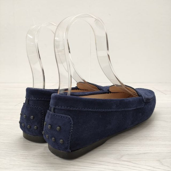 TOD'S 未使用品 スウェード ドライビングシューズ 39 フラットシューズ
