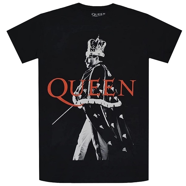 QUEEN Freddie Crown Tシャツ | GEEKHEAD