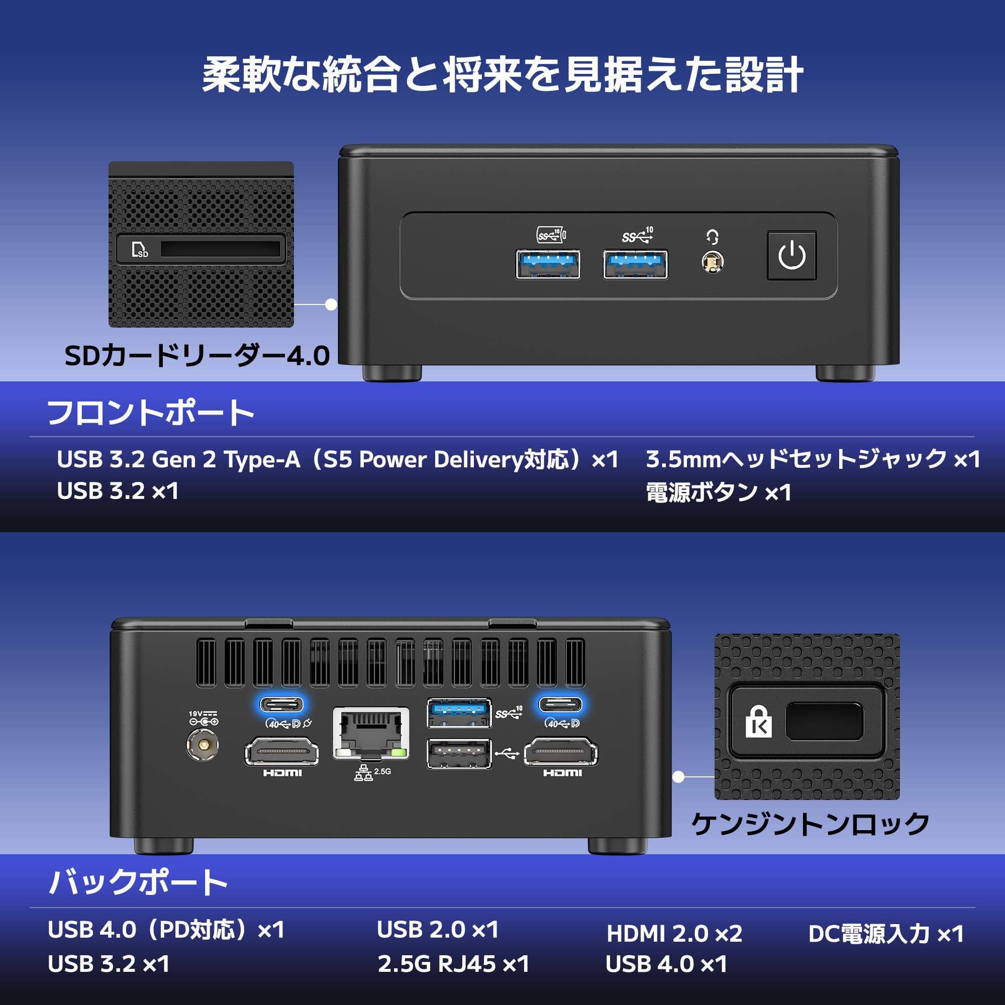 GEEKOM ワークステーション｜AI PC IT15 ミニPC 第15世代 インテルCORE
