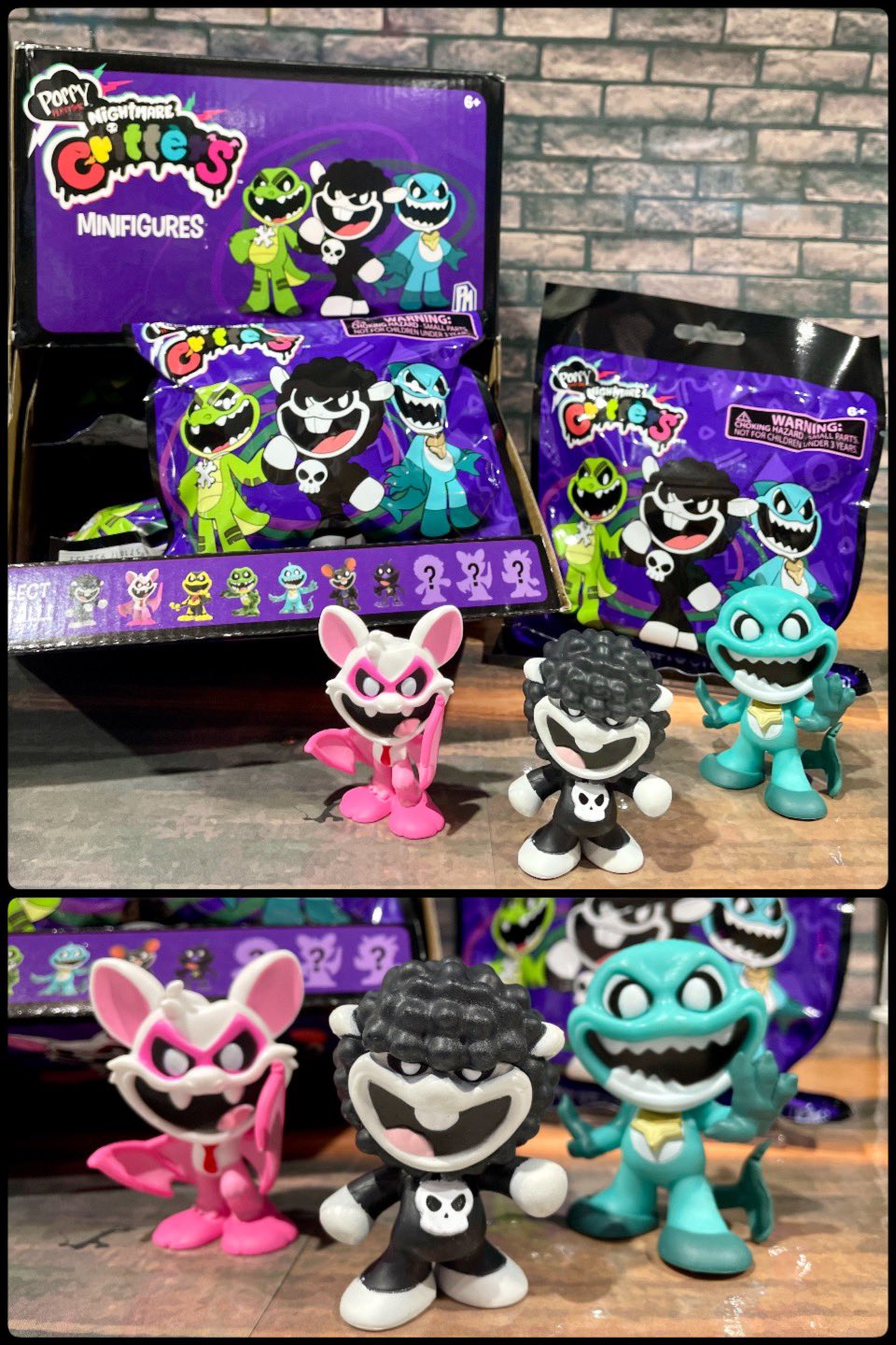 Poppy Playtime ブラインドミニフィギュア（Nightmare Critters