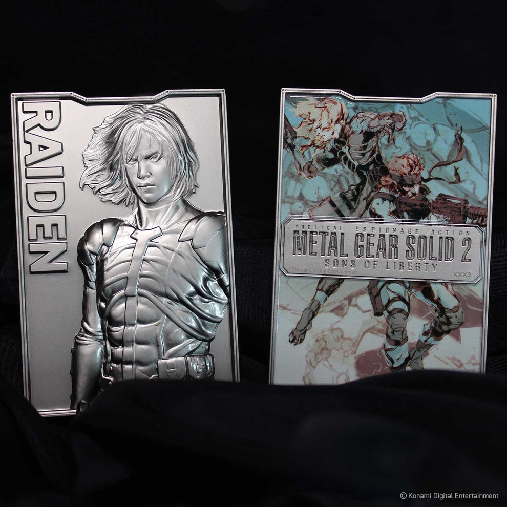 METAL GEAR SOLID 2 SONS OF LIBERTY 雷電 インゴット（シリアル