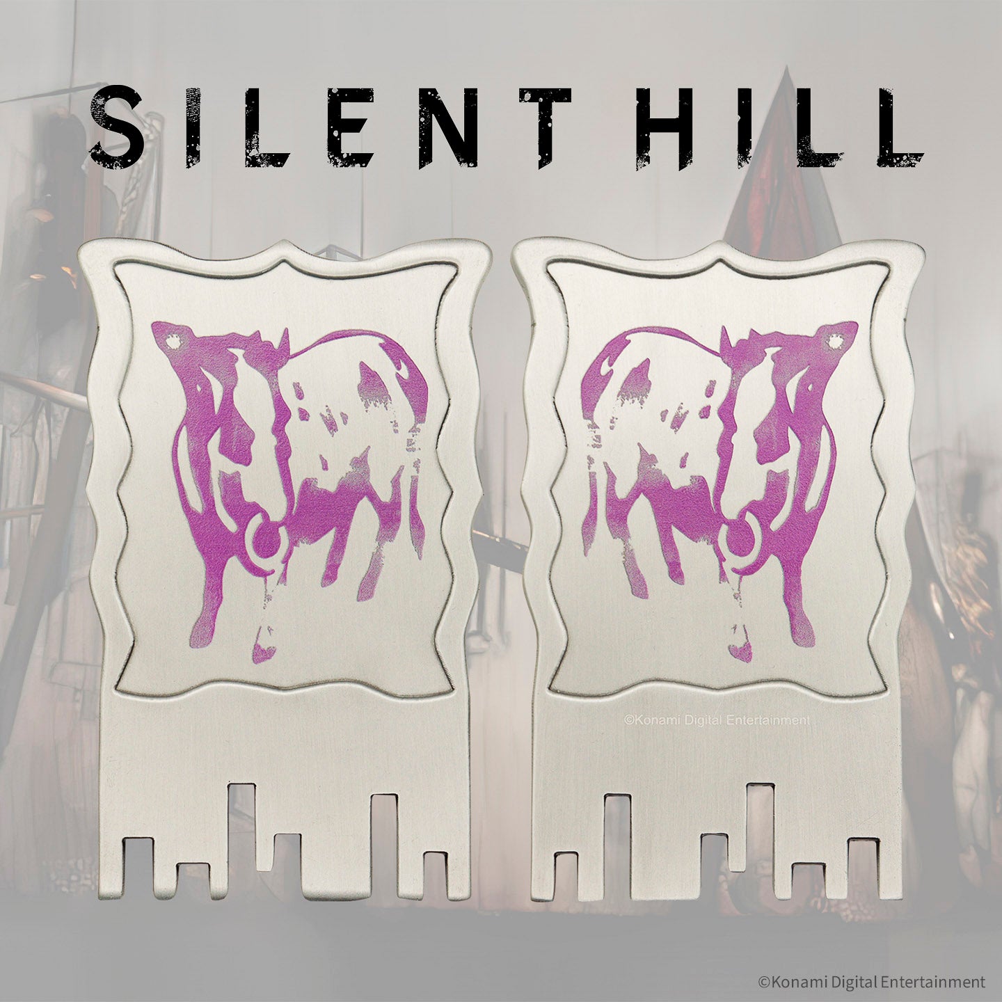 SILENT HILL 《紫牡牛》 の 鍵 レプリカ（シリアルナンバー入り