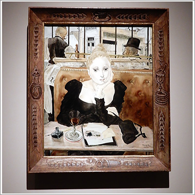 瀧口進油絵、旧細川邸