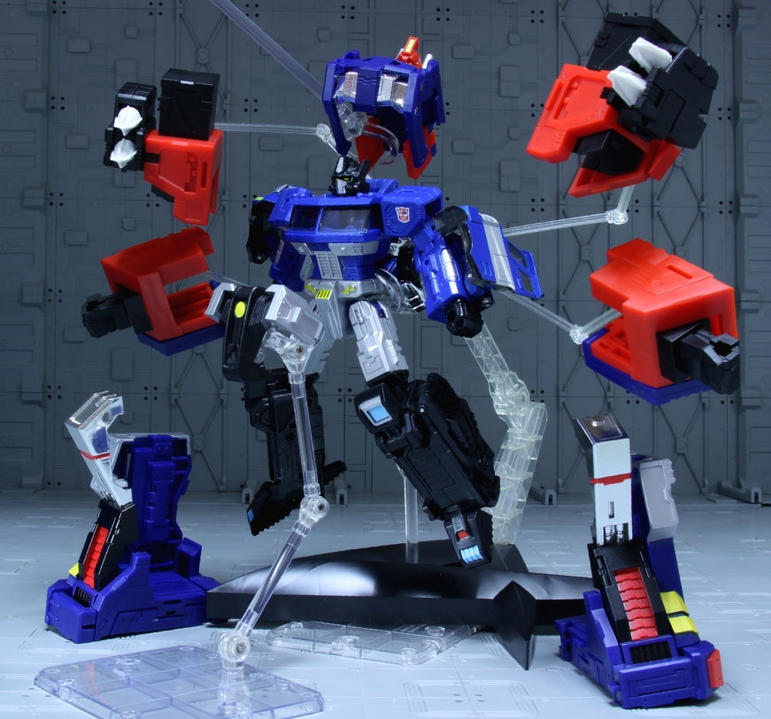 デッドストック ほぼ未使用 コンボイ クリアVer 変形