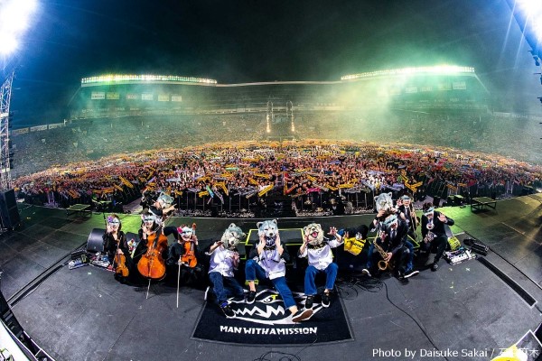 MAN WITH A MISSION、来年4月より開催の初アリーナ・ツアー