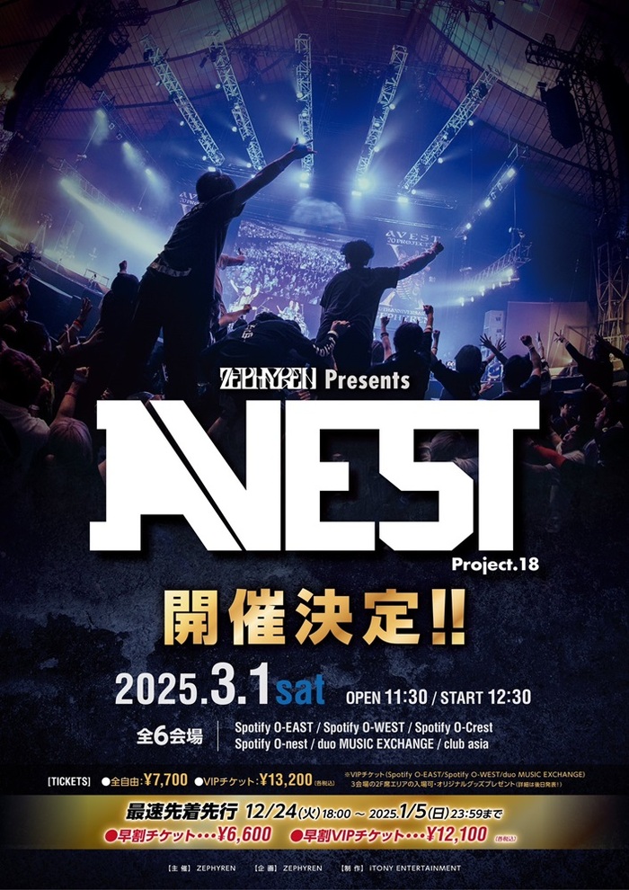 ZEPHYREN Presents A.V.E.S.T project vol.18