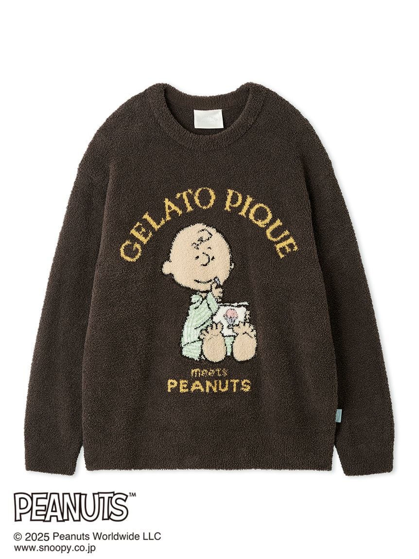 PEANUTS] [MENS] Original Art Jacquard Pullover