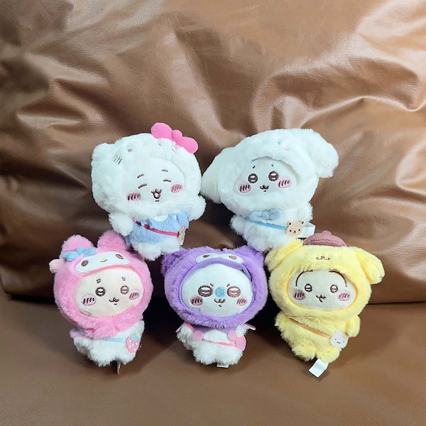 Qoo10] ハチワレ うさぎ ちいかわ ぬいぐるみキ