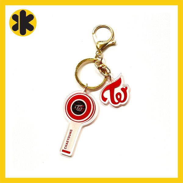 Qoo10] TWICE ペンライト キーホルダー ア