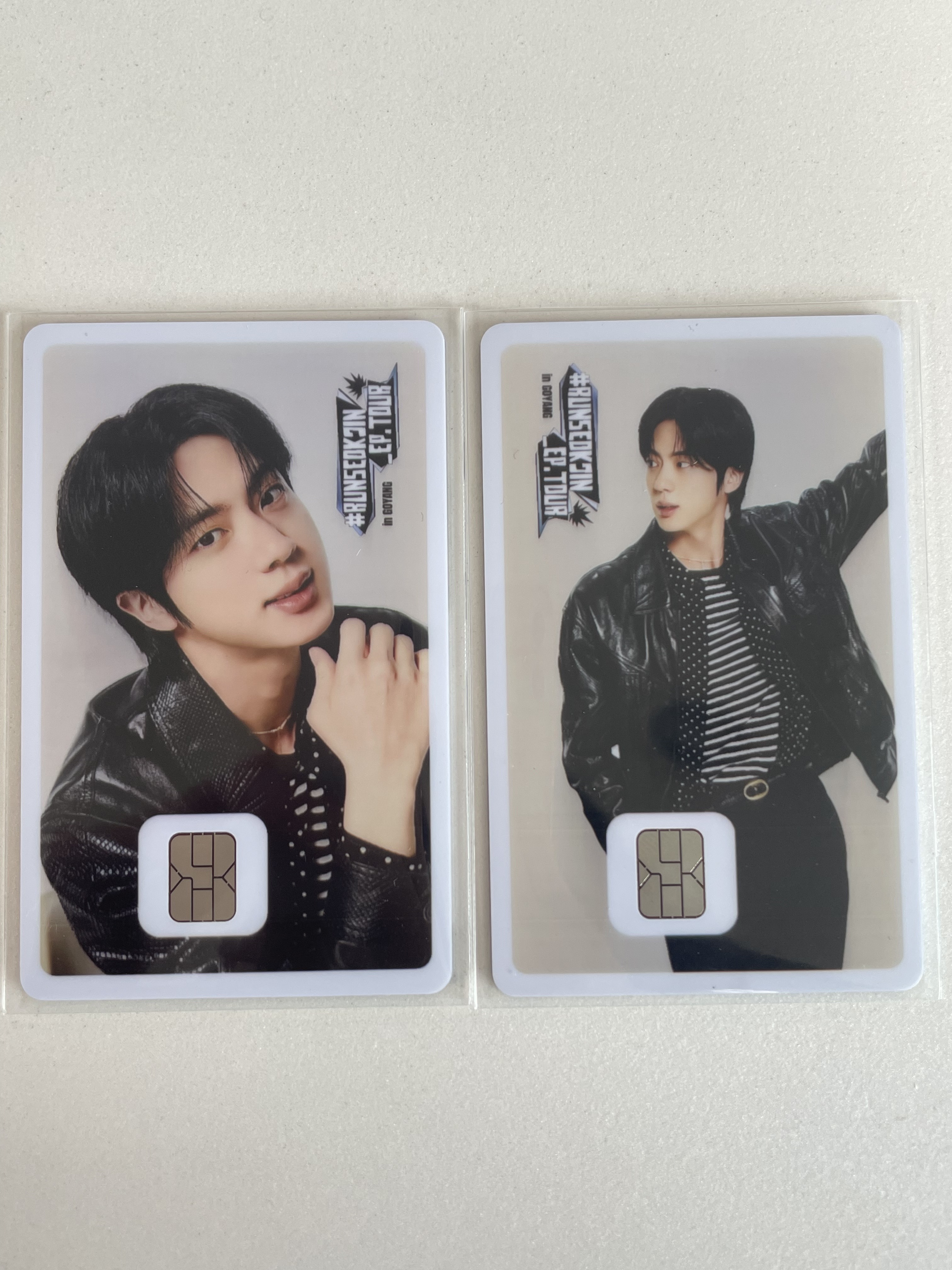 JIN ジン BTS RUNSEOKJIN EP.TOUR トレカ2枚 BTS JIN #RUNSEOKJIN_EP