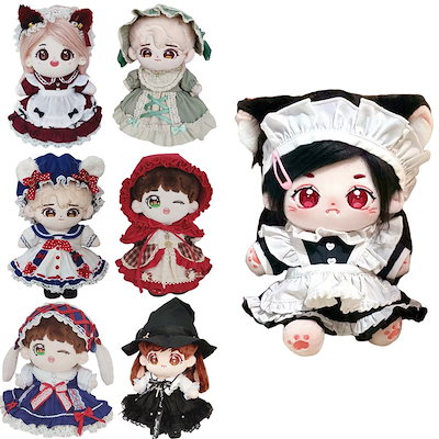 Qoo10] ミニ洋服 20cmぬいぐるみ用服 日常服 : おもちゃ・知育