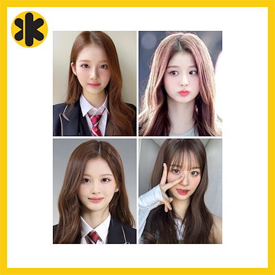 Qoo10] NMIXX ソリュン 証明写真風カード : KPOP